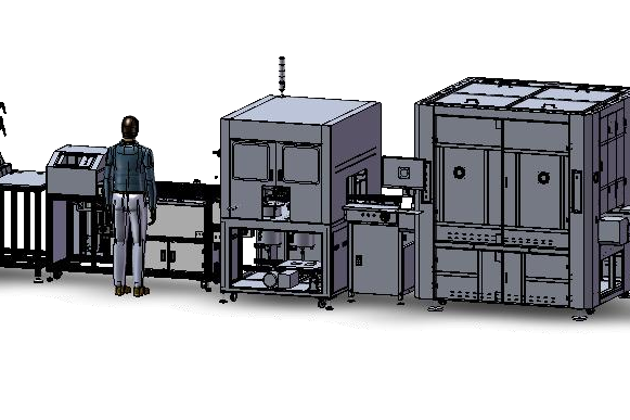 Photovoltaic industry-optimizer automatic assembly line